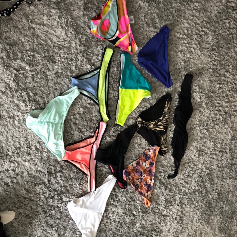 Victoria’s Secret and h and m bikini bottoms